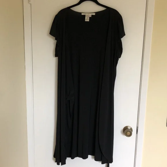 MAX STUDIO•Slinky Wrap Dress - Picture 7 of 8